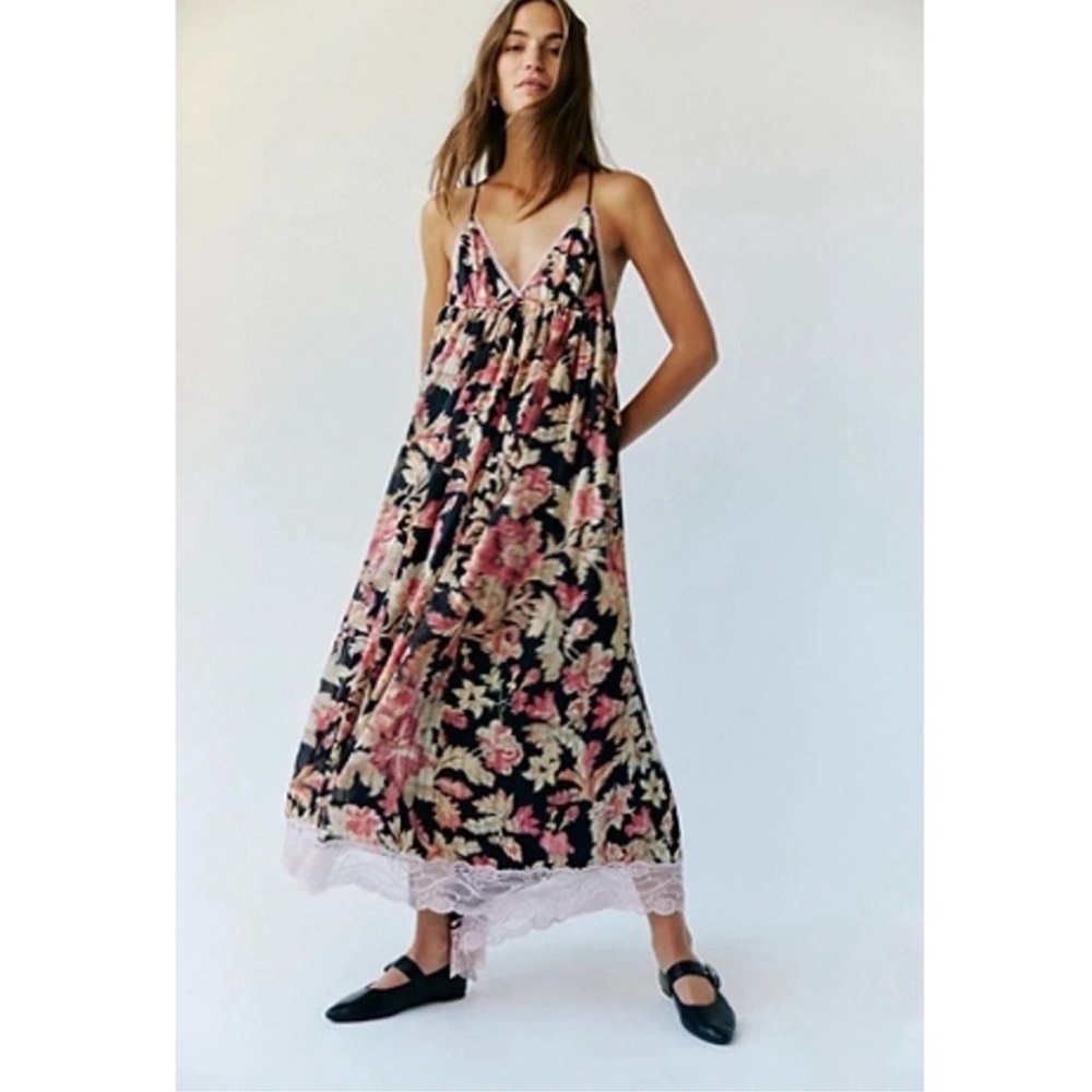 NWOT free people primmy printed dress